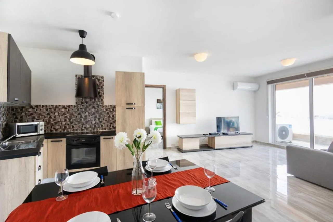 Kalkara - Modern 2 Bedrooms Apt Nb 3 - Happy Rentals 0*,  Malta