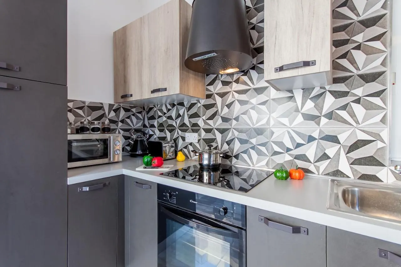 Apartmán Kalkara - Modern 2 Bedrooms Apt Nb 3 - Happy Rentals Malta